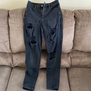 Black denim